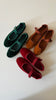Velvet Mary Janes
