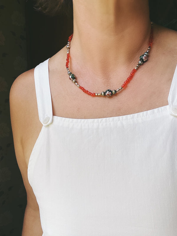 Cloisonné Necklace