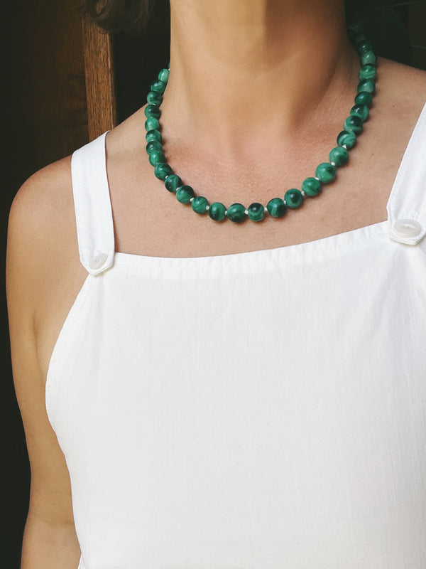 Green Agate Necklace