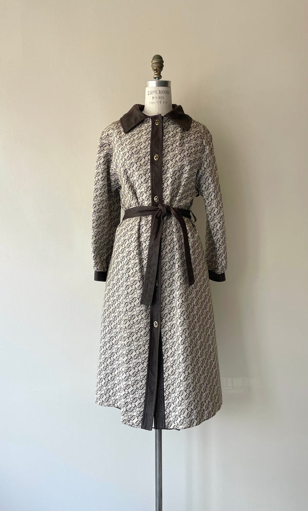 Saks Fifth Ave Script Trench | 1970s