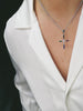 Southwest Sterling Cross Necklace