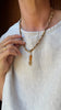 14K Agate Figa & Stone Necklace