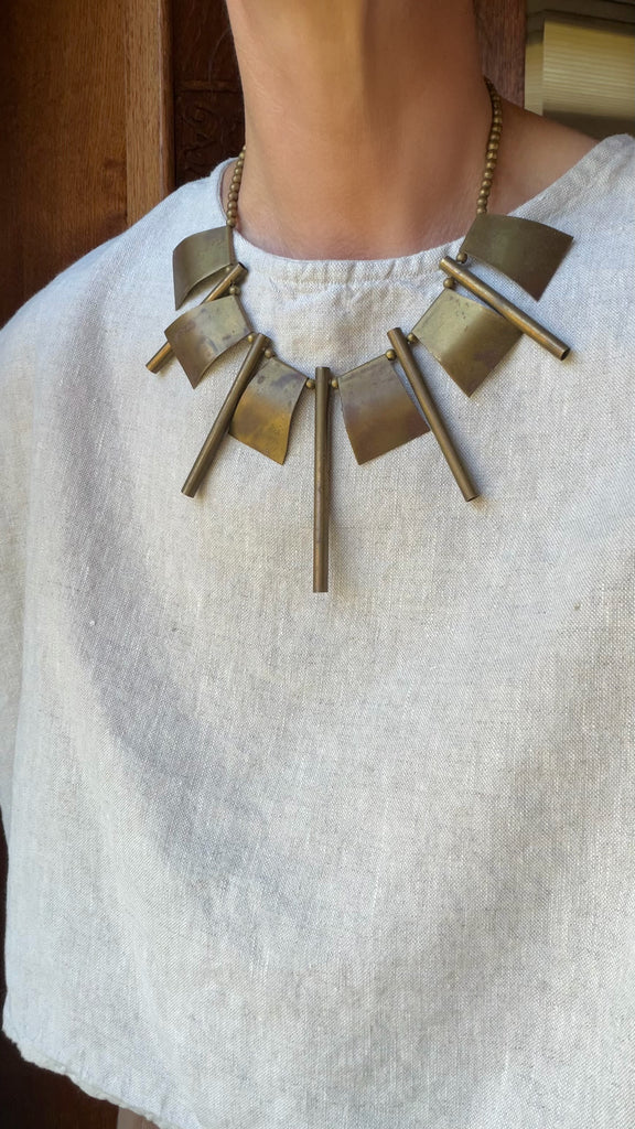 Jimson Brass Necklace