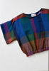 Big Check Linen Top | Joolee