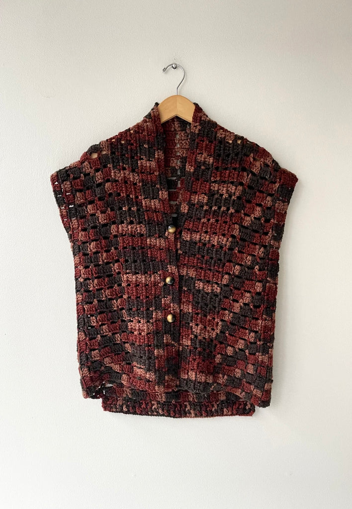 Cultivar Crochet Vest | 1970s