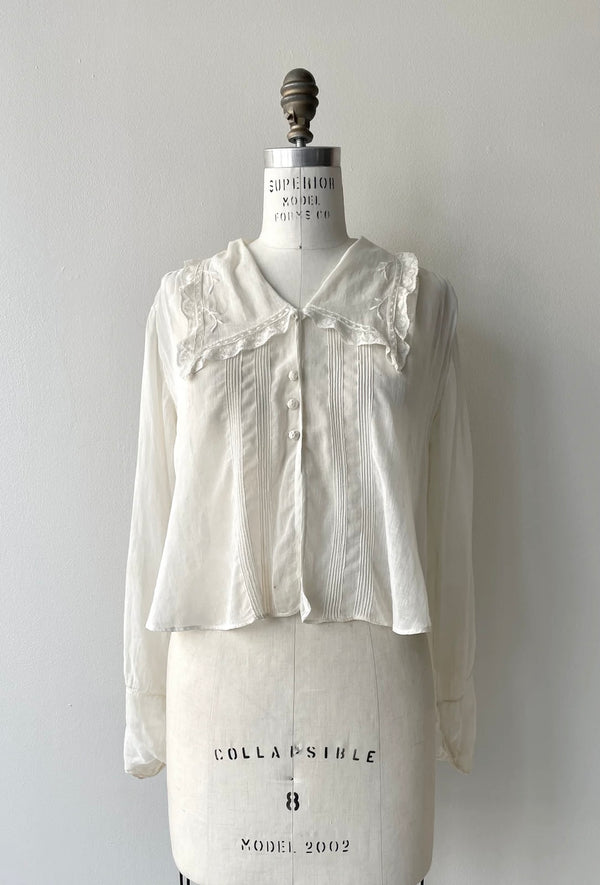 Antique Pintucked Blouse | 1910s