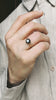 10K Opal & Sapphire Ring