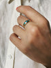 Vintage Turquoise 9K Gold Ring