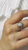 10K Gold and Opal Cabochon Ring