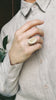 Floral Scrimshaw Ring | 1970s