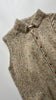 Handknit Flecked Wool Vest
