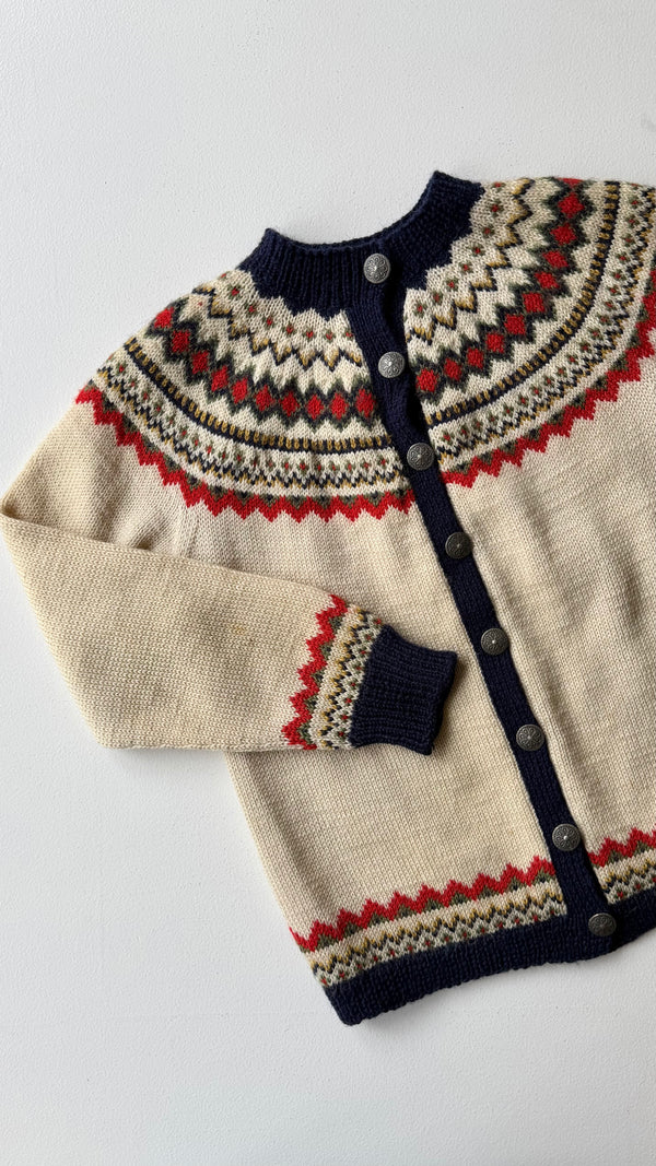 Siril  Fair Isle Sweater | 1950s
