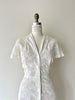 Eyelet Floral Dress | 1940s