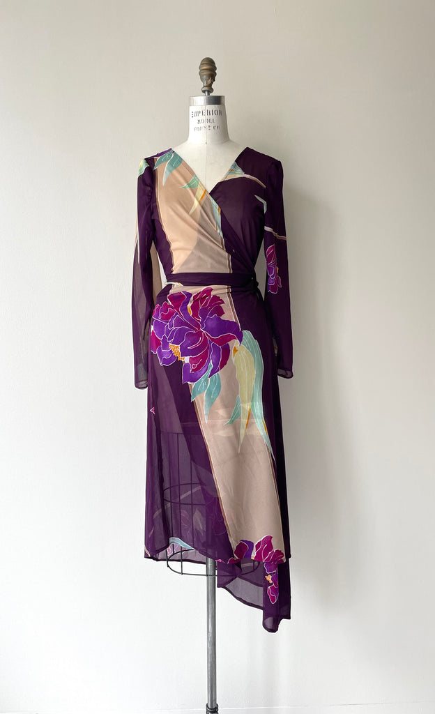 Limahuli Wrap Dress | 1970s