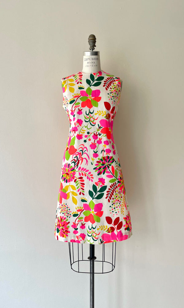 Hothouse Flowers Dress | 1960s