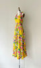 Marble Halter Dress | 1970s