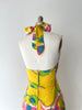 Marble Halter Dress | 1970s