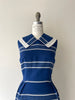 Nautical Stripe Dress | 1950s