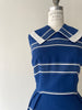 Nautical Stripe Dress | 1950s