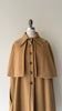Holmes Wool Cape Coat | 1970s