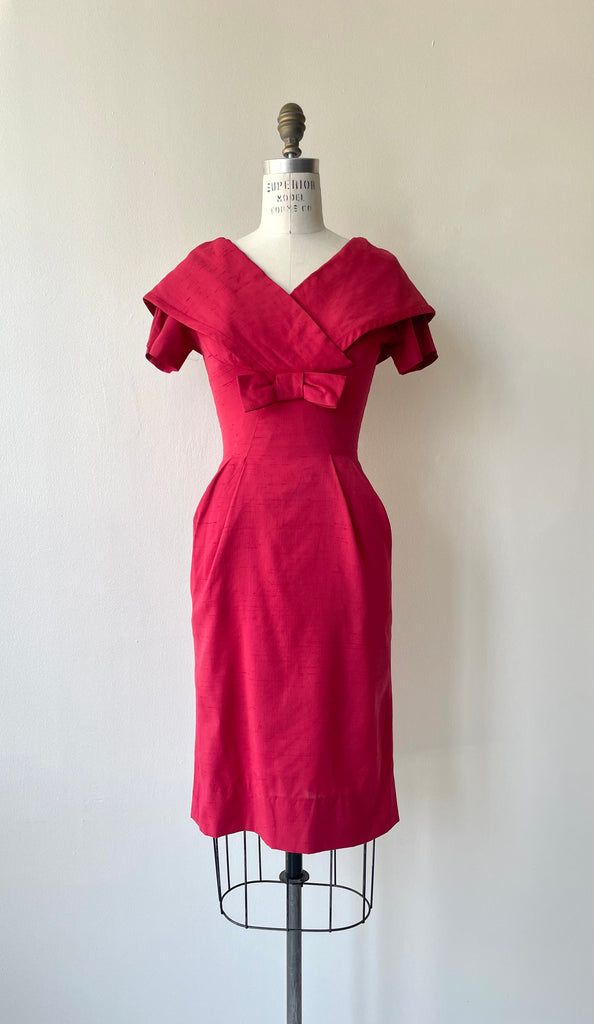 Sirena Silk Dress | 1950s – DEAR GOLDEN