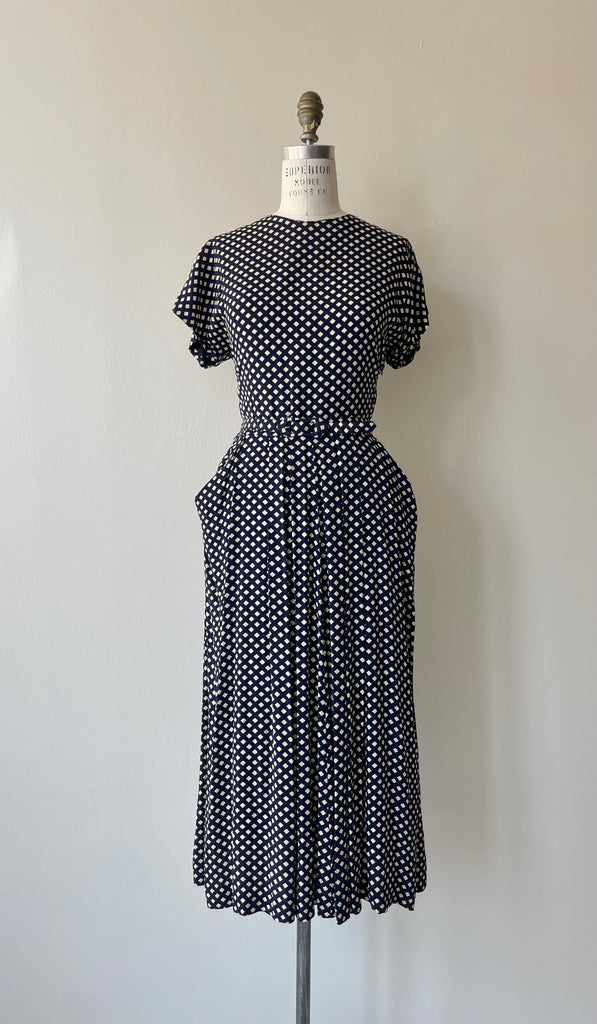 Prologue Silk Dress | 1950s – DEAR GOLDEN