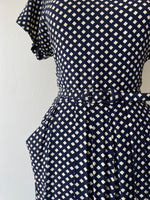 Prologue Silk Dress | 1950s – DEAR GOLDEN