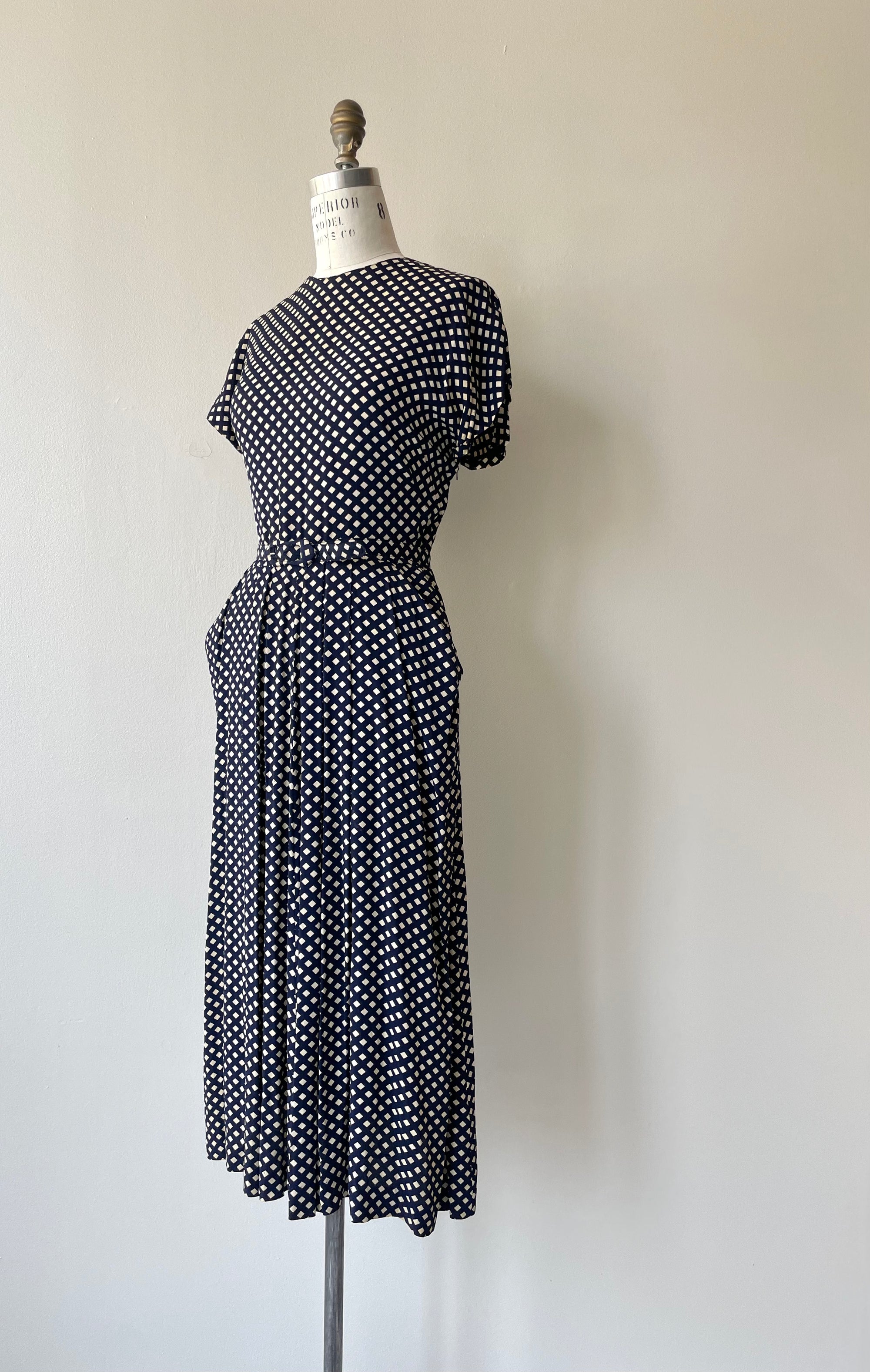 Prologue Silk Dress | 1950s – DEAR GOLDEN