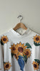 Handpainted Sunflowers Tee | 1990s