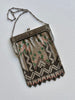 Antique Painted Metal Mesh Purse | 1900s-1920s