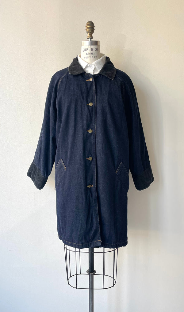 Oversized Denim Coat | 1980s