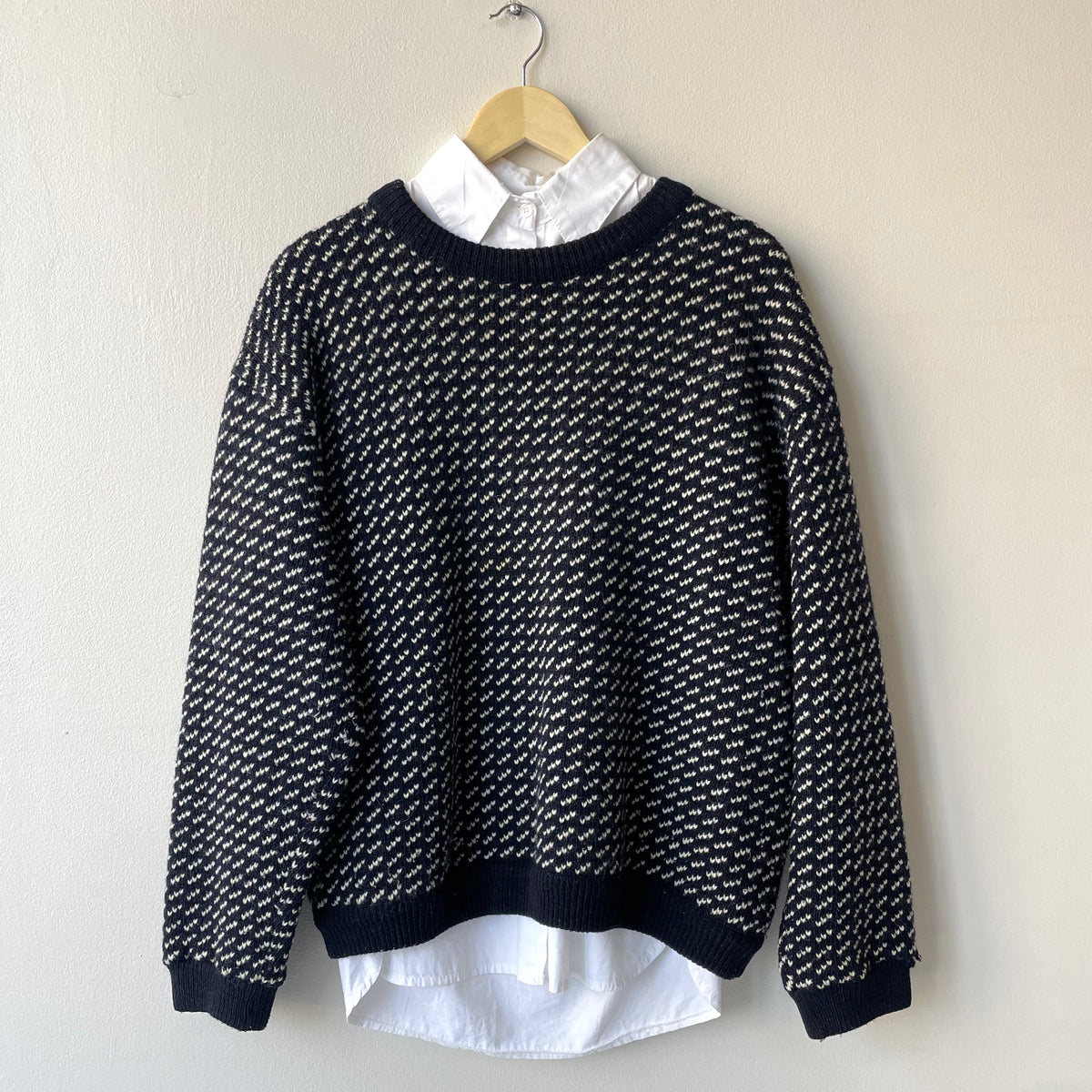 トップス 1970s LL BEAN BIRDS EYE SWEATER L.L. Bean Norwegian Sweater | 1970s – DEAR GOLDEN