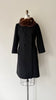 Orla Wool & Mink Coat | 1950s