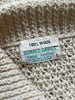 Double Moss Stitch Wool Sweater | 1960s