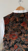 Stripes & Blooms Velvet Vest