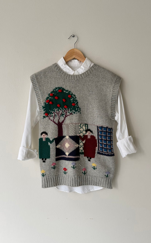 Giving Tree Wool Knit Vest