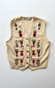 Balmoral  Embroidered Wool Vest | 1950s `