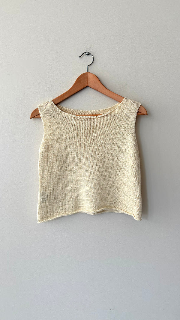 Eileen Fisher Cotton Knit Tank