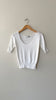 Pointelle Knit Top | 1970s