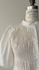 Gathered Cotton Poplin Blouse