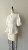 Gathered Cotton Poplin Blouse