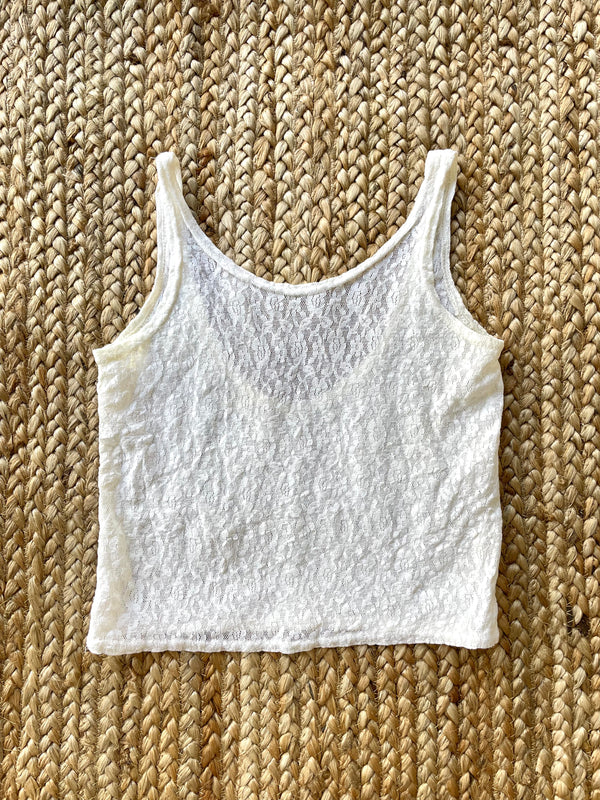 Mesh Lace Tank