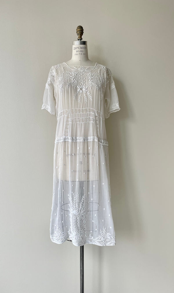 SALE | Lyrae Silk Wedding Dress | 1950s