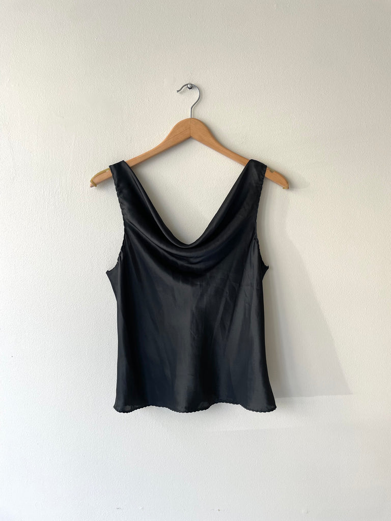 Satin Drape Tank