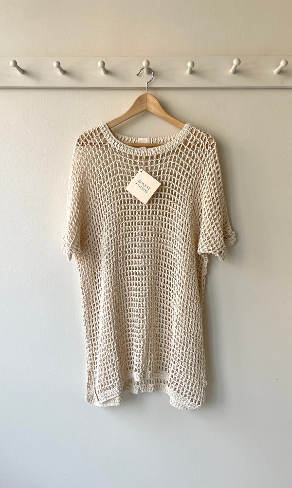 Marie Crochet Coverup | Honest Cotton