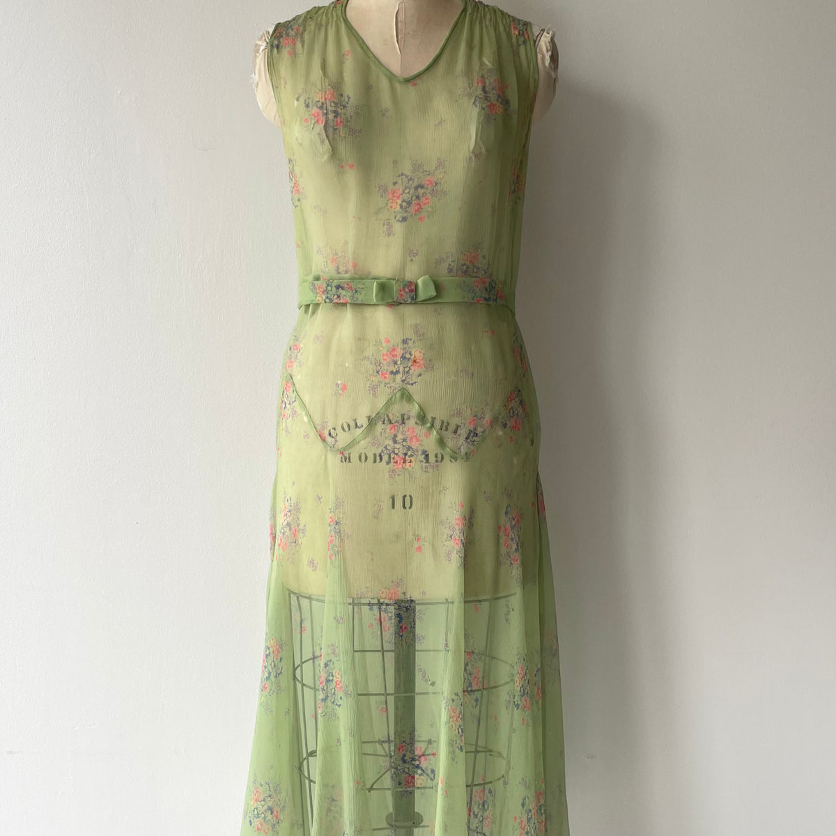 Spring Green Dress