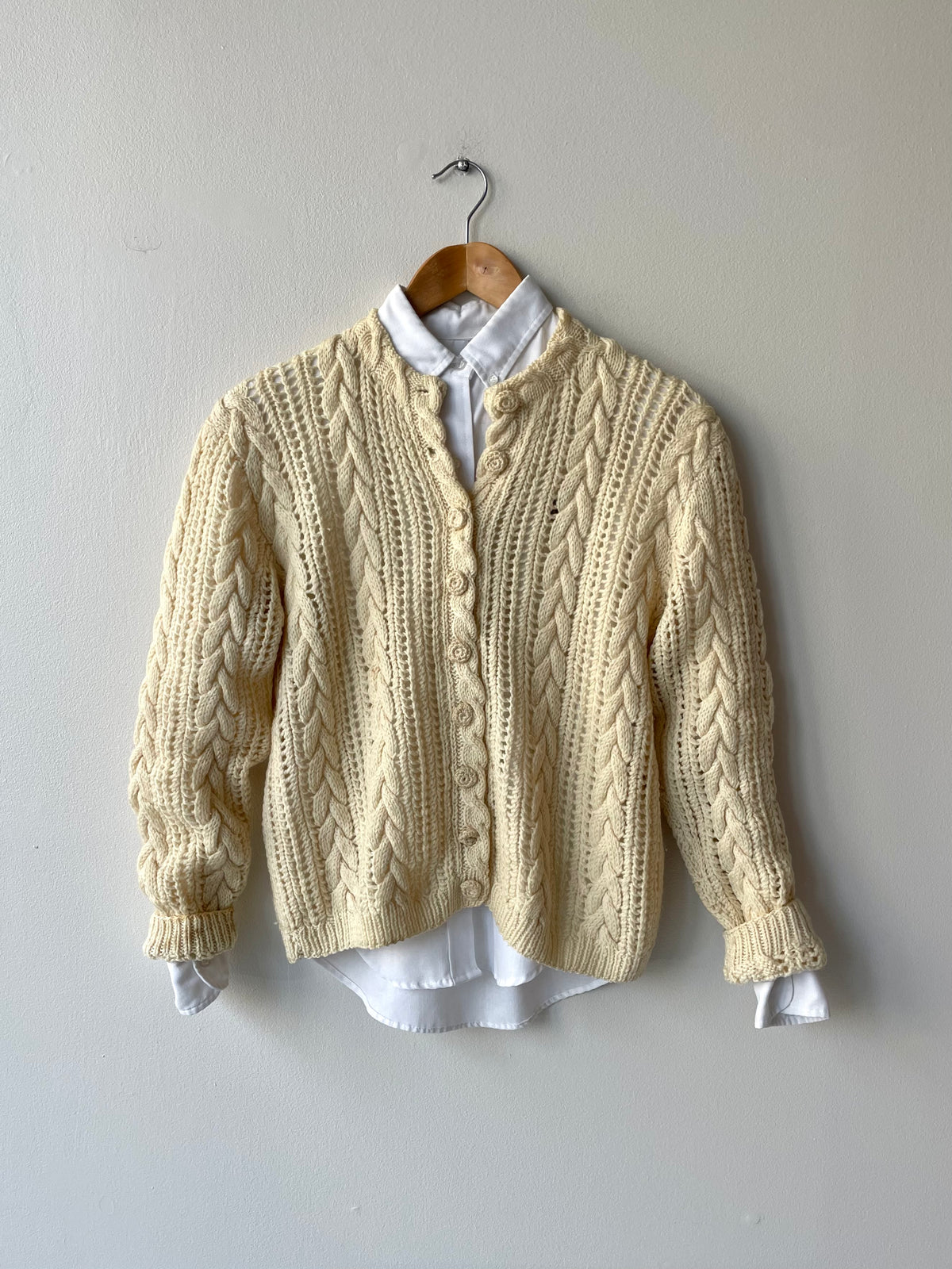 English Wool Cardigan | 1950s – DEAR GOLDEN
