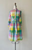 Pastel Madras Dress