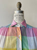 Pastel Madras Dress