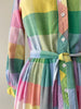 Pastel Madras Dress